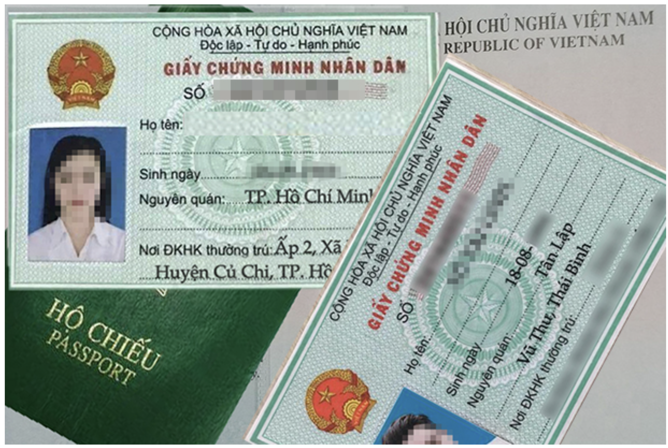 Mẫu ảnh ép plastic minh họa bề mặt ảnh sau khi hoàn thiện