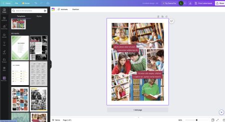5 bước Tự thiết kế kỷ yếu bằng Canva