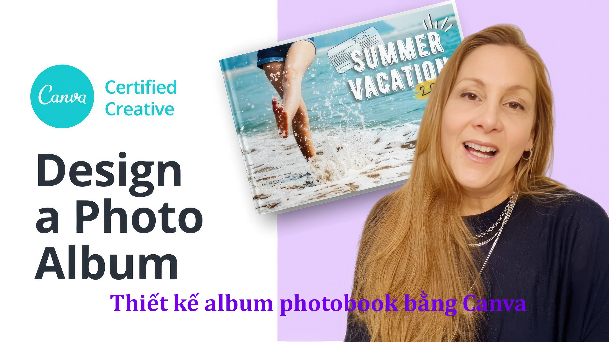 thiết kế album photobook bằng Canva